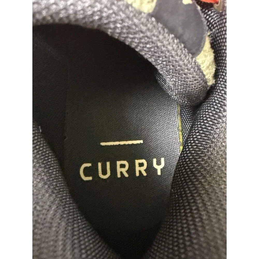 Under Armour Curry GS 3Z6 Gray Basketball Shoes Men's Size 8.5